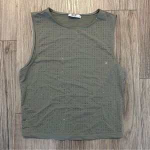 SLA The Label Sequin Top